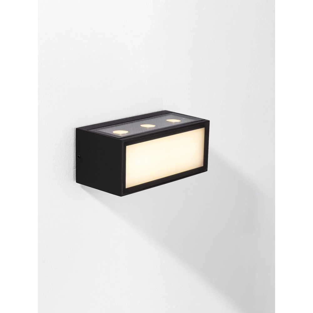 Unique wall lamp Inga anthracite