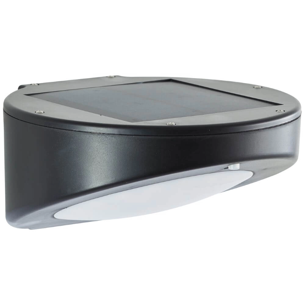 Black wall lamp Bardum Solar Brilliant 4004353432712