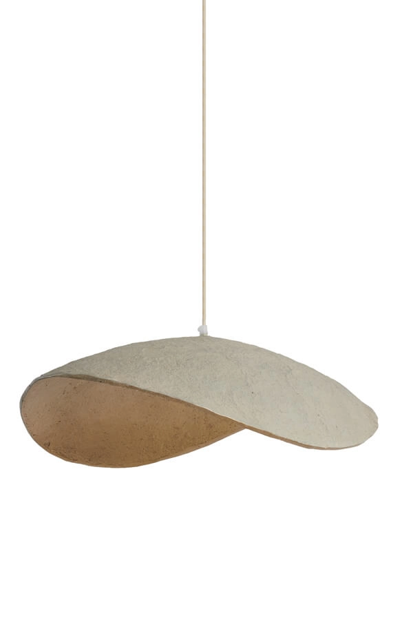 Sand-colored pendant lamp Lonia 71cm Light & Living 8717807743154