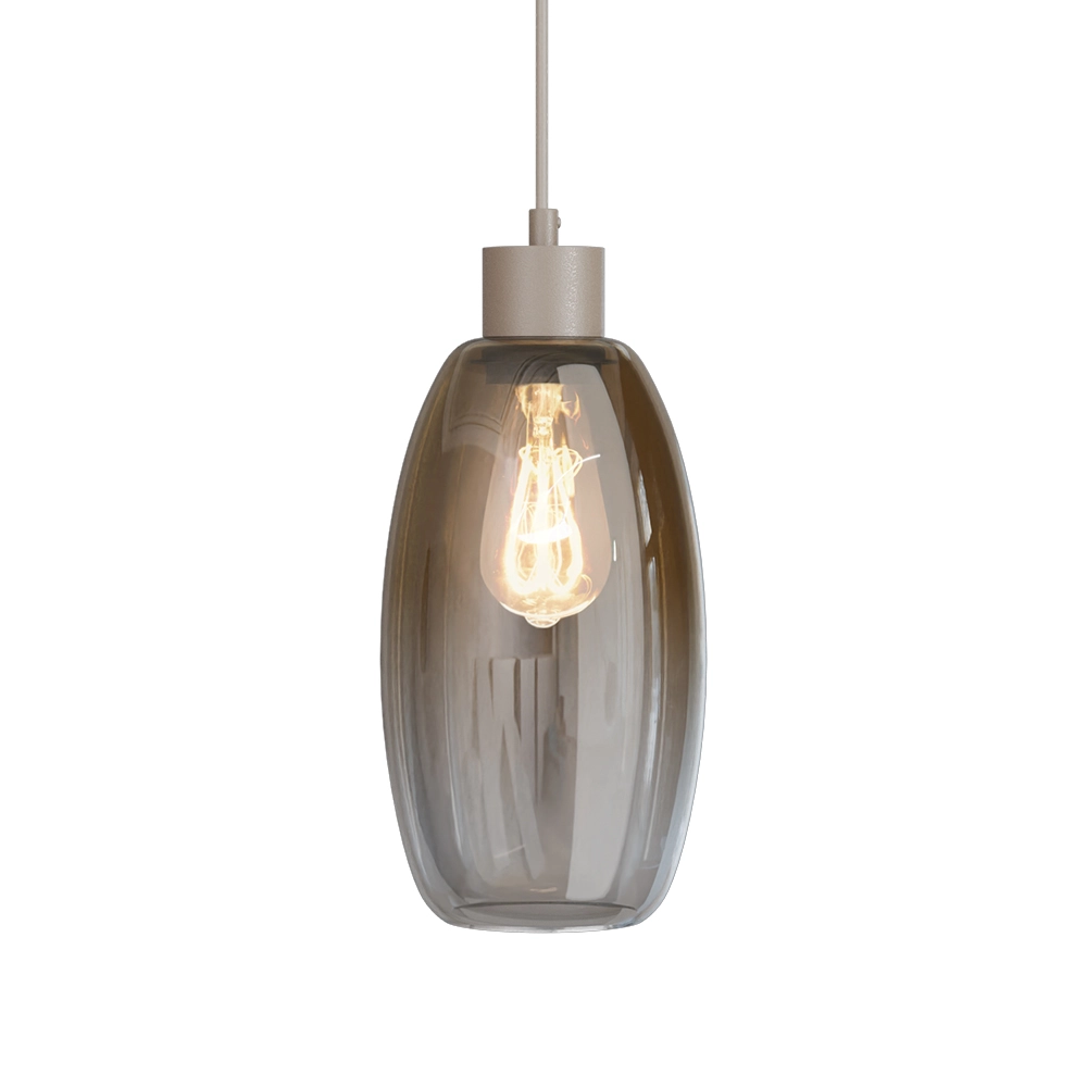 Glass pendant lamp Olive Ø 15cm - sand Masterlight 8718121393759