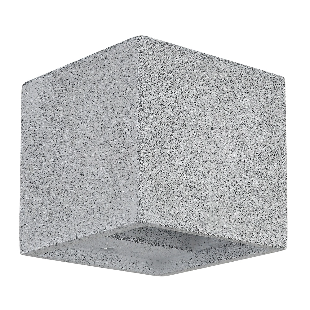 Modern wall lamp Ferguson square grey Globo 9007371592913