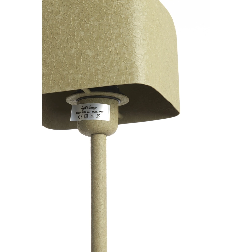 Bedside Lamp Elenie 15x15cm - matte olive green Light & Living 8717807818784