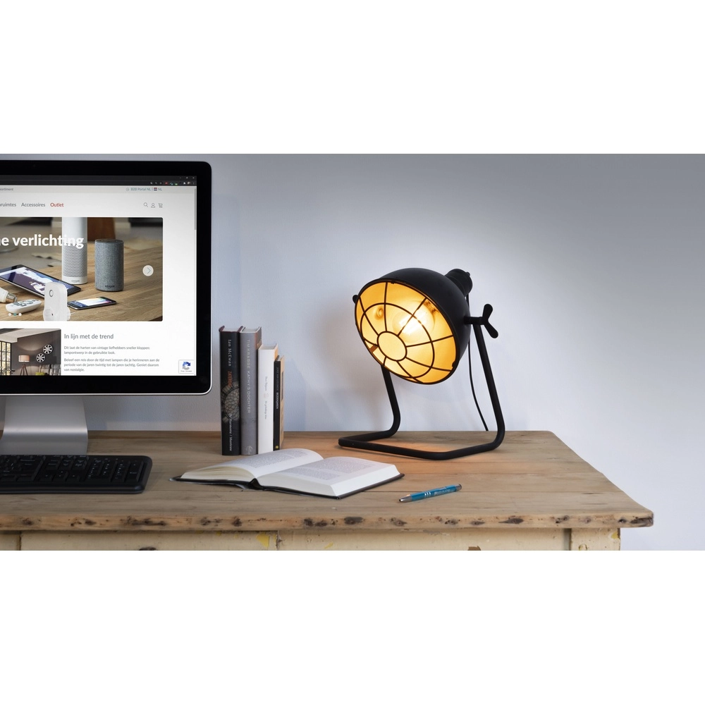 Table lamp Treburley black with gold Eglo 9002759431853