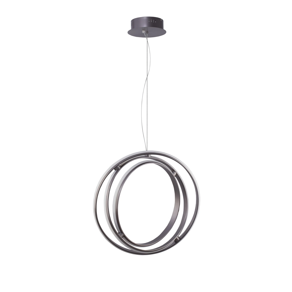 Pendant lamp Pertone S Ø 50cm black with purple glow Lyora 5212017419699