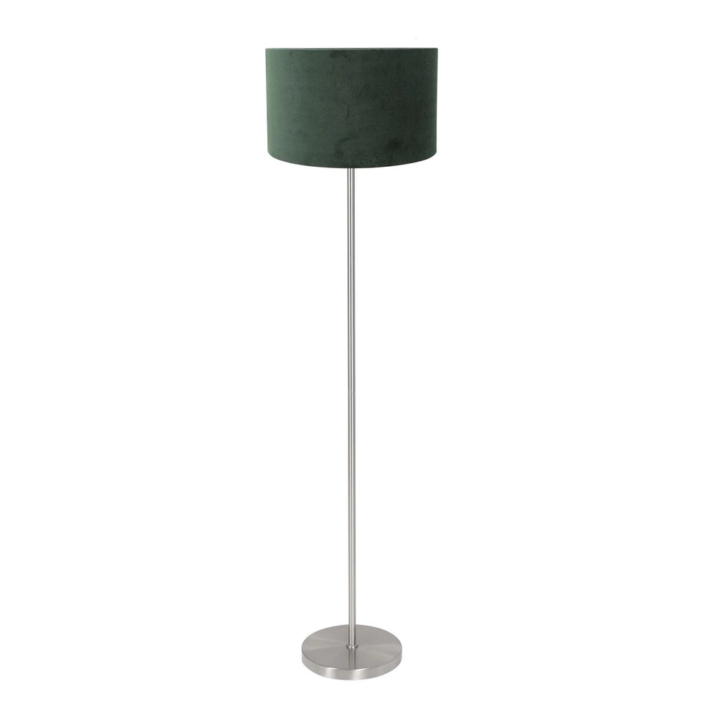 Floor lamp Noor with green hood