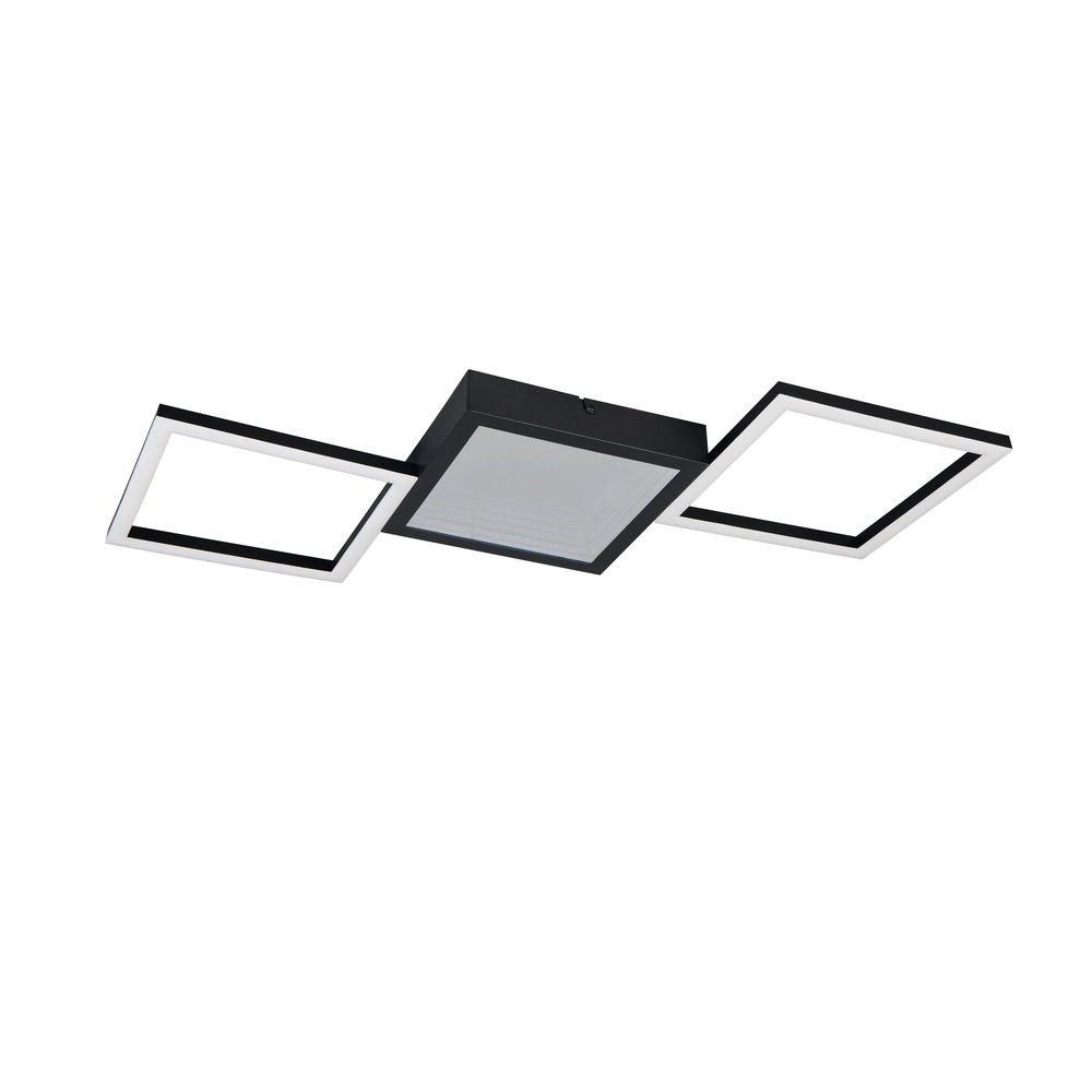 Design ceiling lamp Gelo black Trio 4017807645712