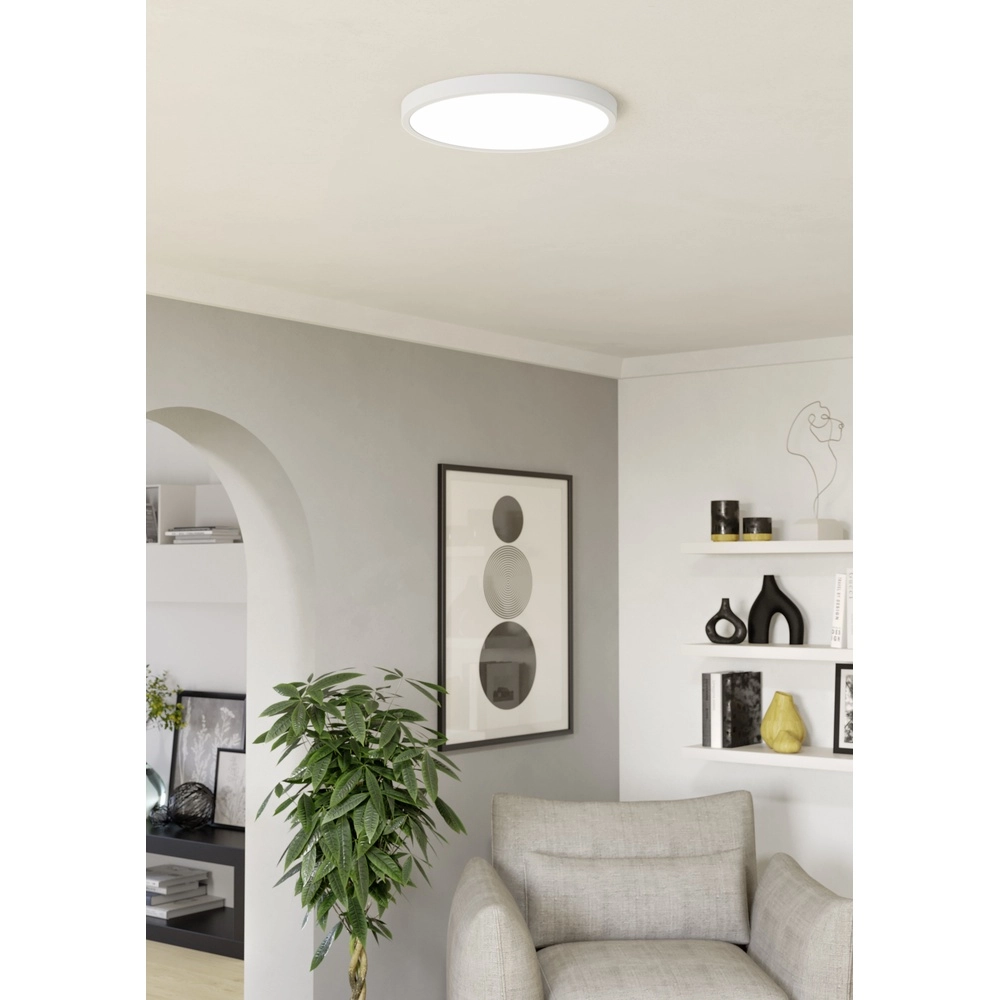 Zigbee ceiling lamp Fueva 6-Z round - white - Ø 40cm Eglo 9008606330560