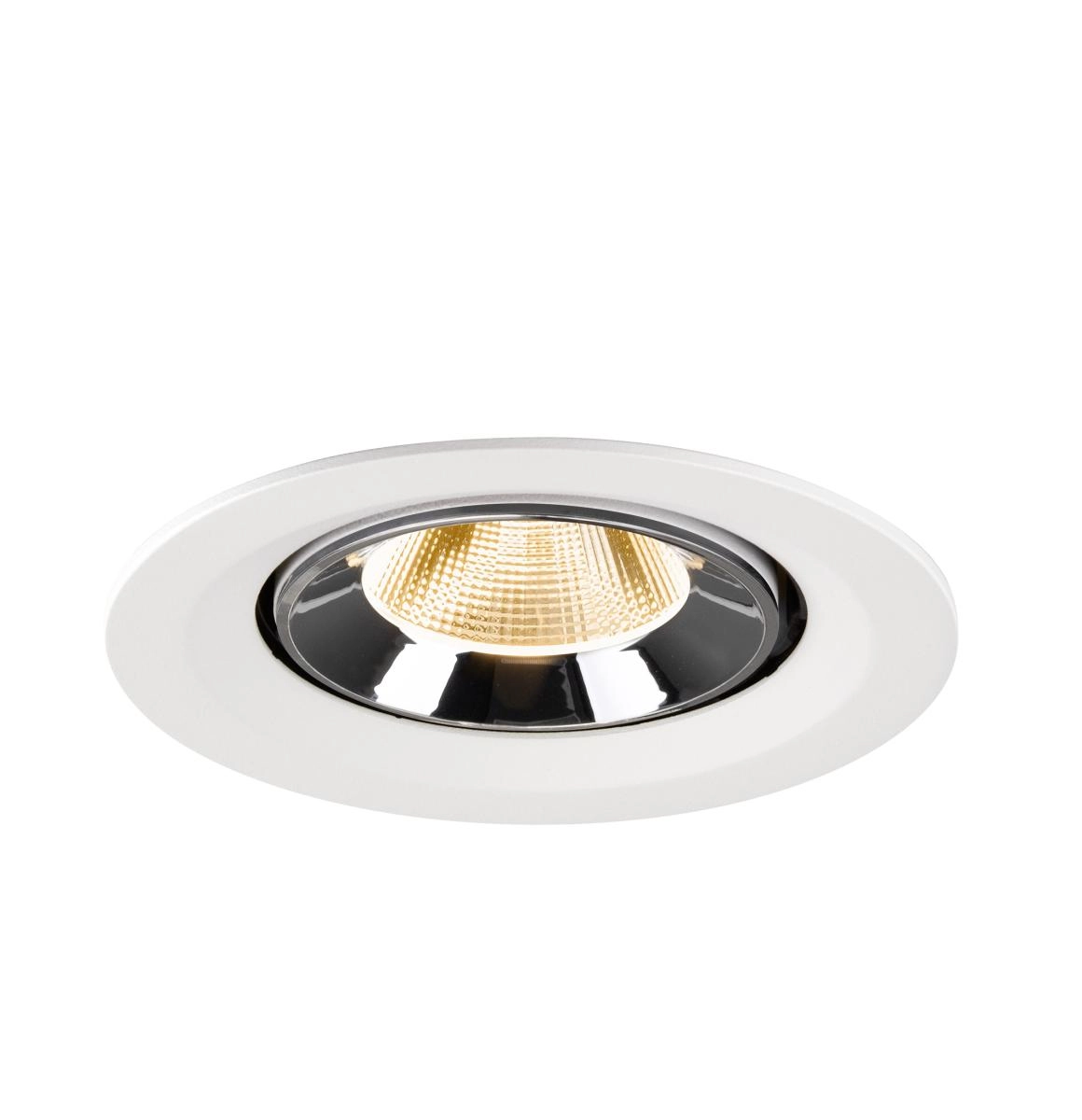 Recessed spotlight Numinos Gimble M white/chrome 2700K - 20deg SLV 4024163312028