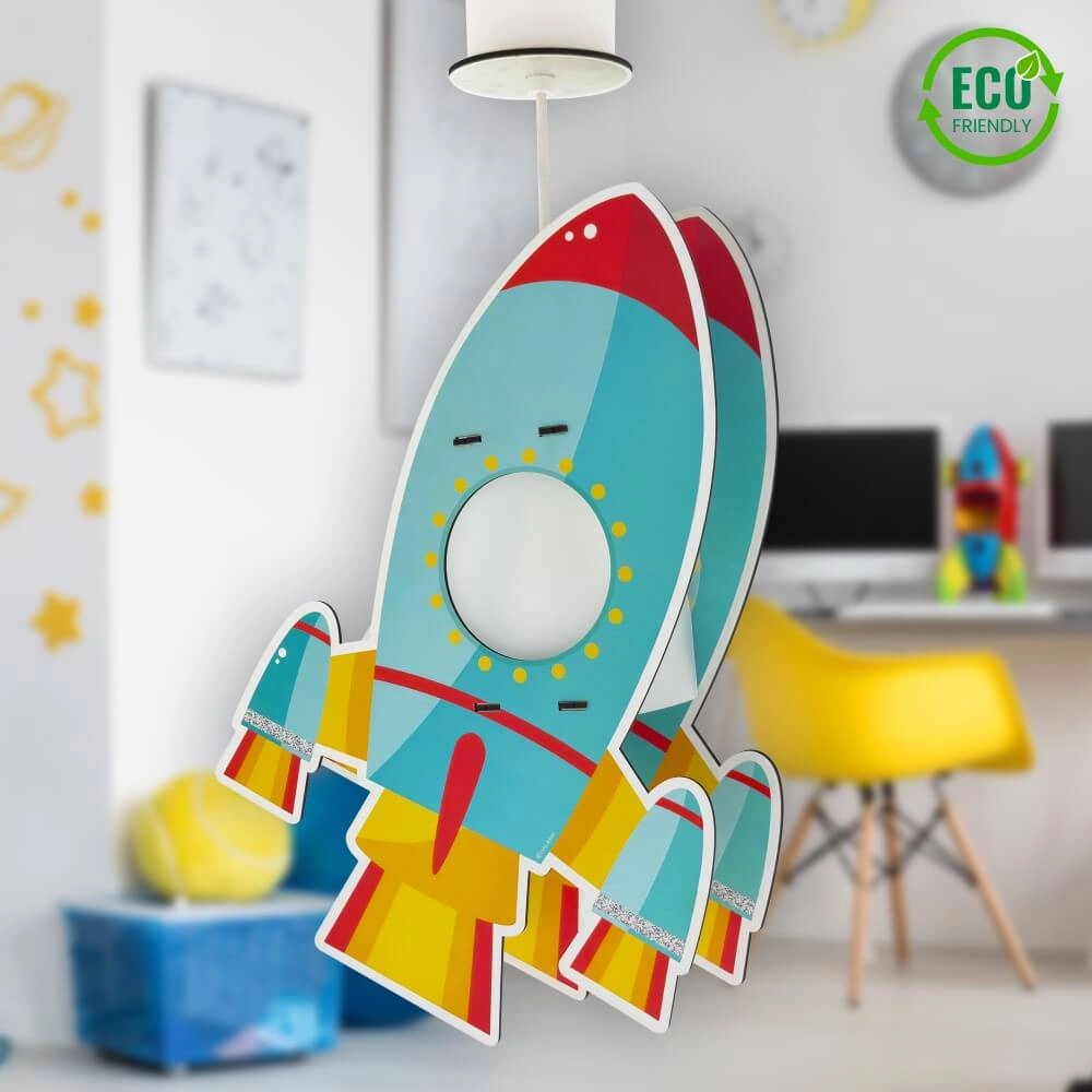 Children's room pendant lamp Rocket Dalber 8420406633572