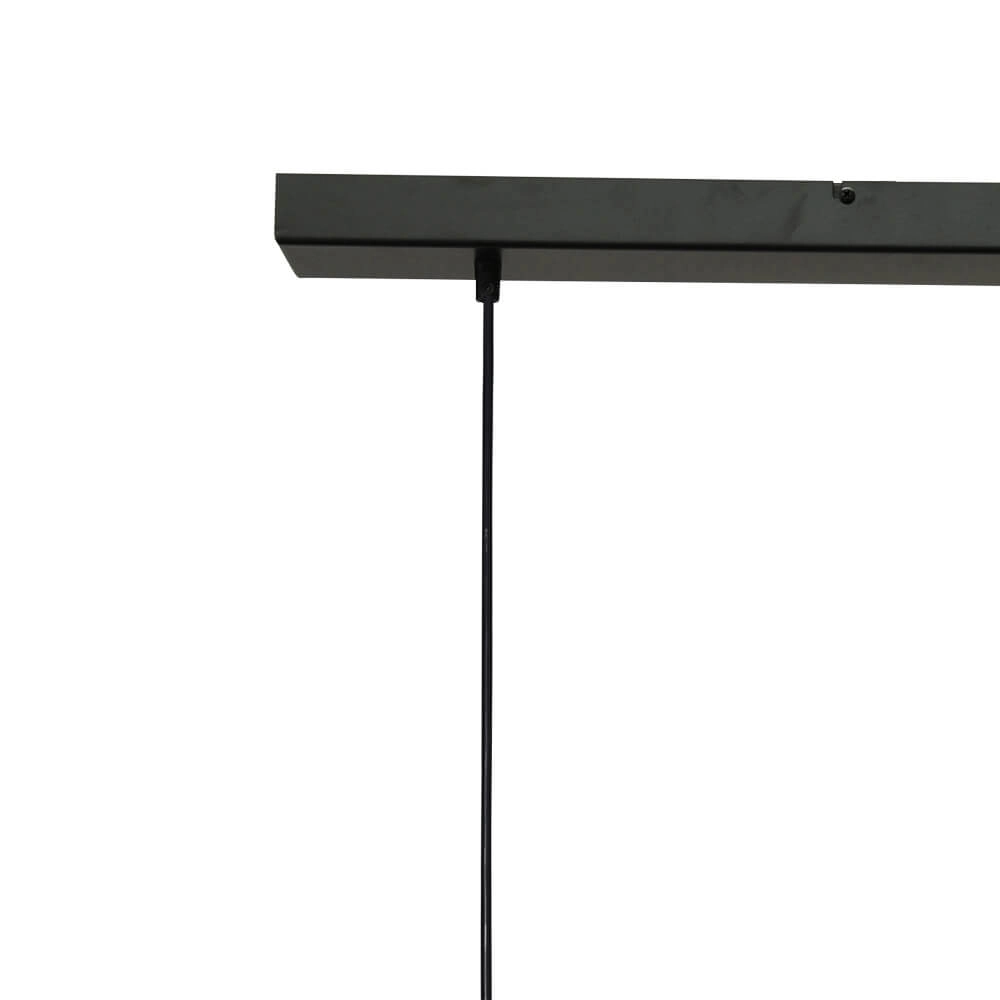 Glass hanging lamp Lava 3x clear glass Ø 22.5cm Masterlight 8718121286013