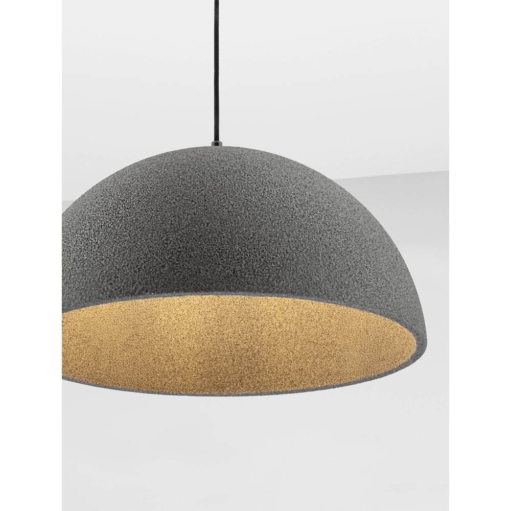 Pendant lamp Starla grey Ø 50cm Lyora 5212017476791
