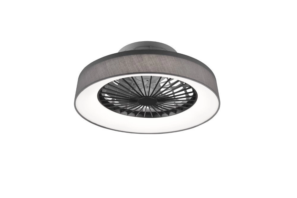 Led ceiling fan Farsund 47cm black Trio 4017807491081
