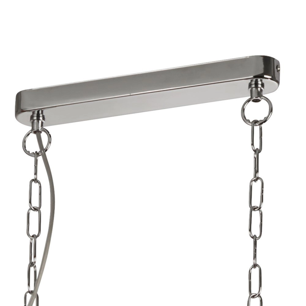 Pendant lamp Pyramid 3-light grey Searchlight 5053423132211