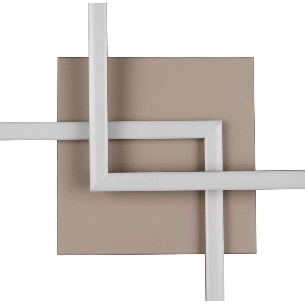 Modern ceiling lamp Trail 60cm sand brown