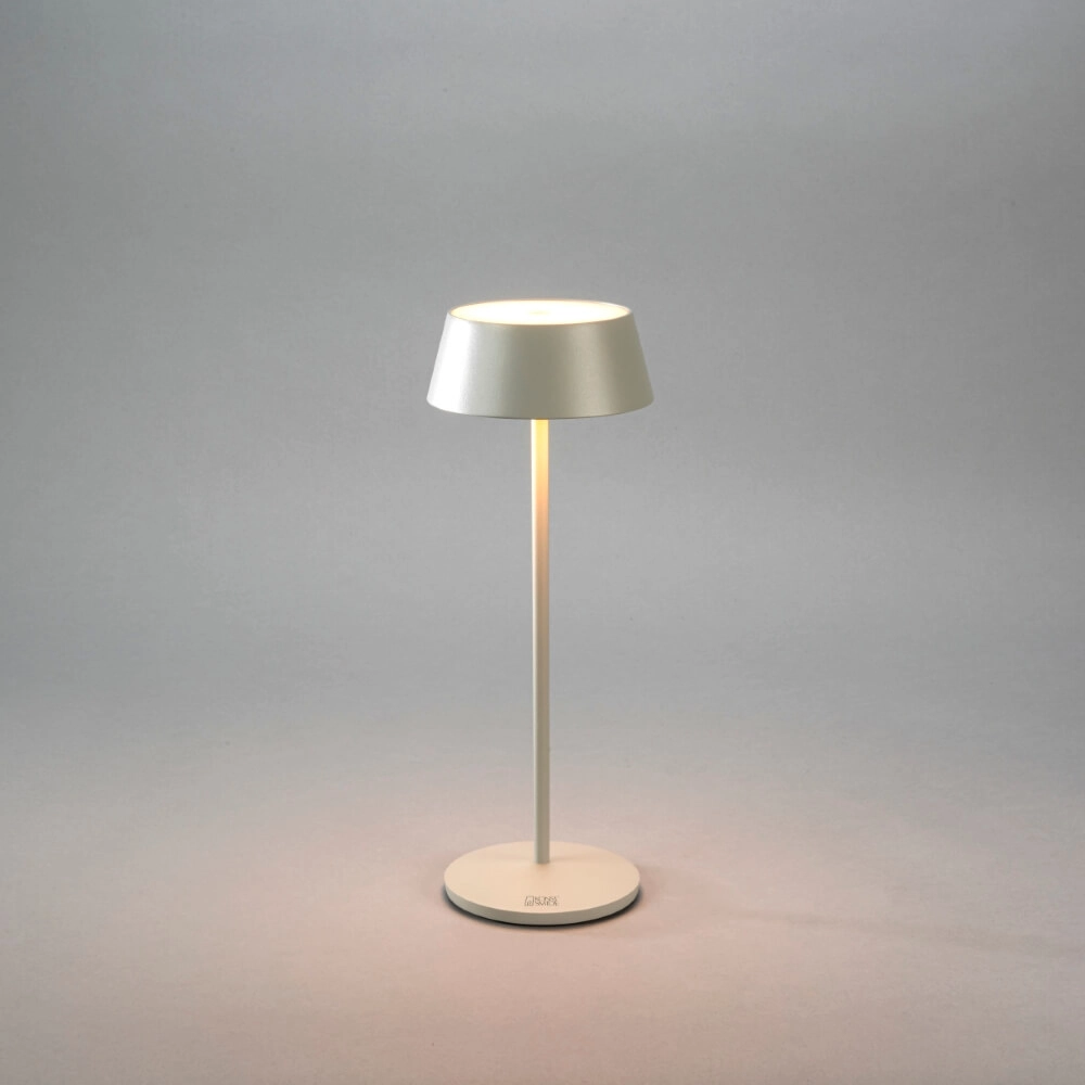 Rechargeable table lamp Menton grey KonstSmide 7318307839302
