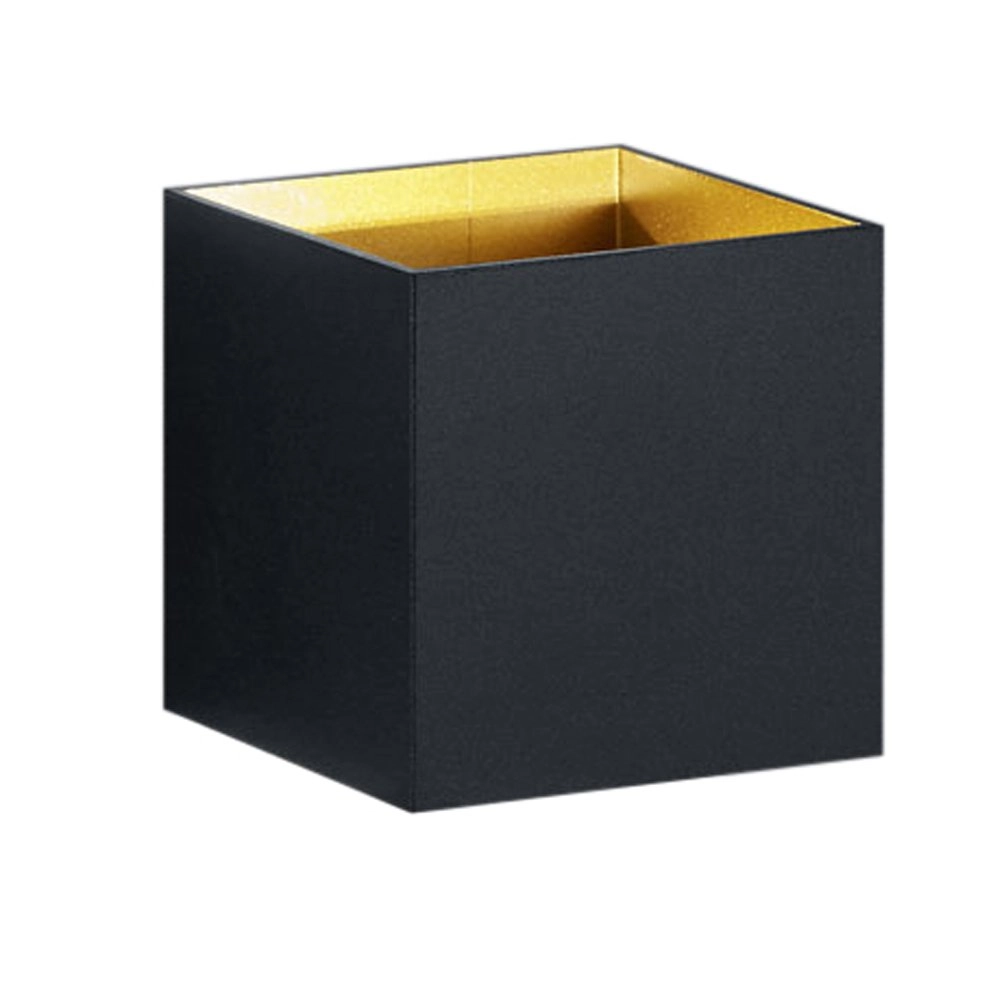 Design wall spot Louis Up-Down black with gold