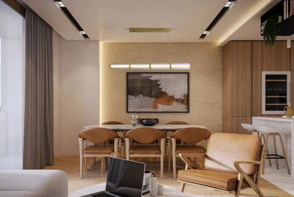 Modern pendant lamp Mod brass Searchlight 5053423271101