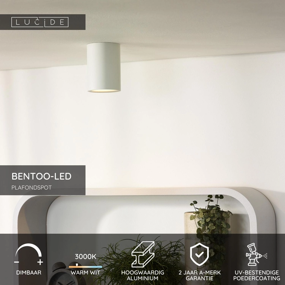 Surface-mounted spot Bentoo-Led white Lucide 5411212091710
