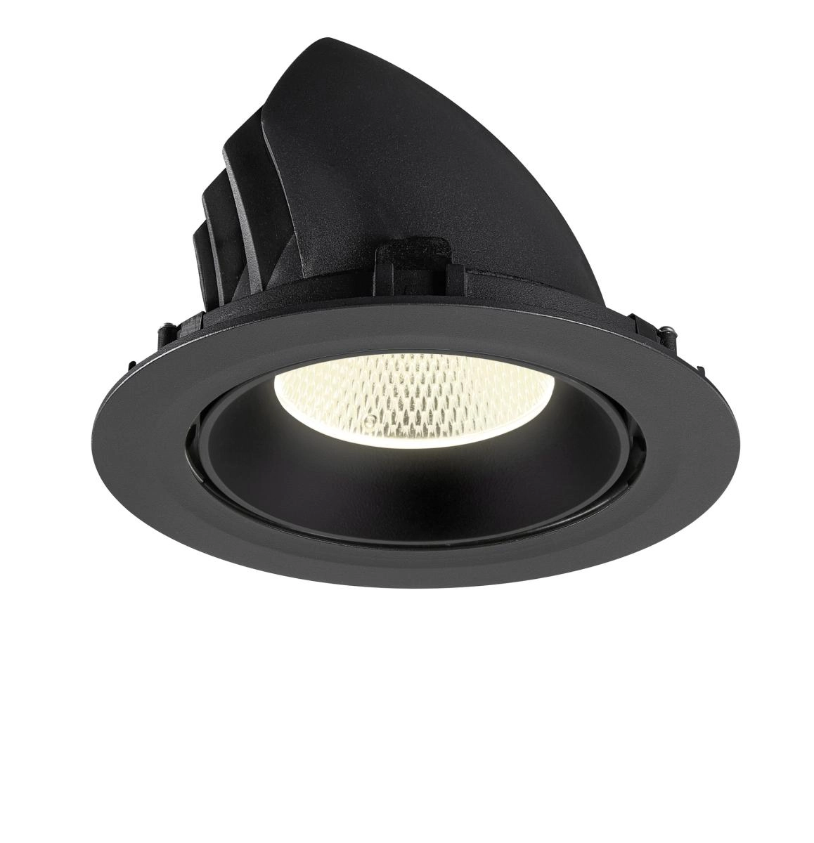 Recessed spotlight Numinos Gimble XL black 4000K - 20deg SLV 4024163308540
