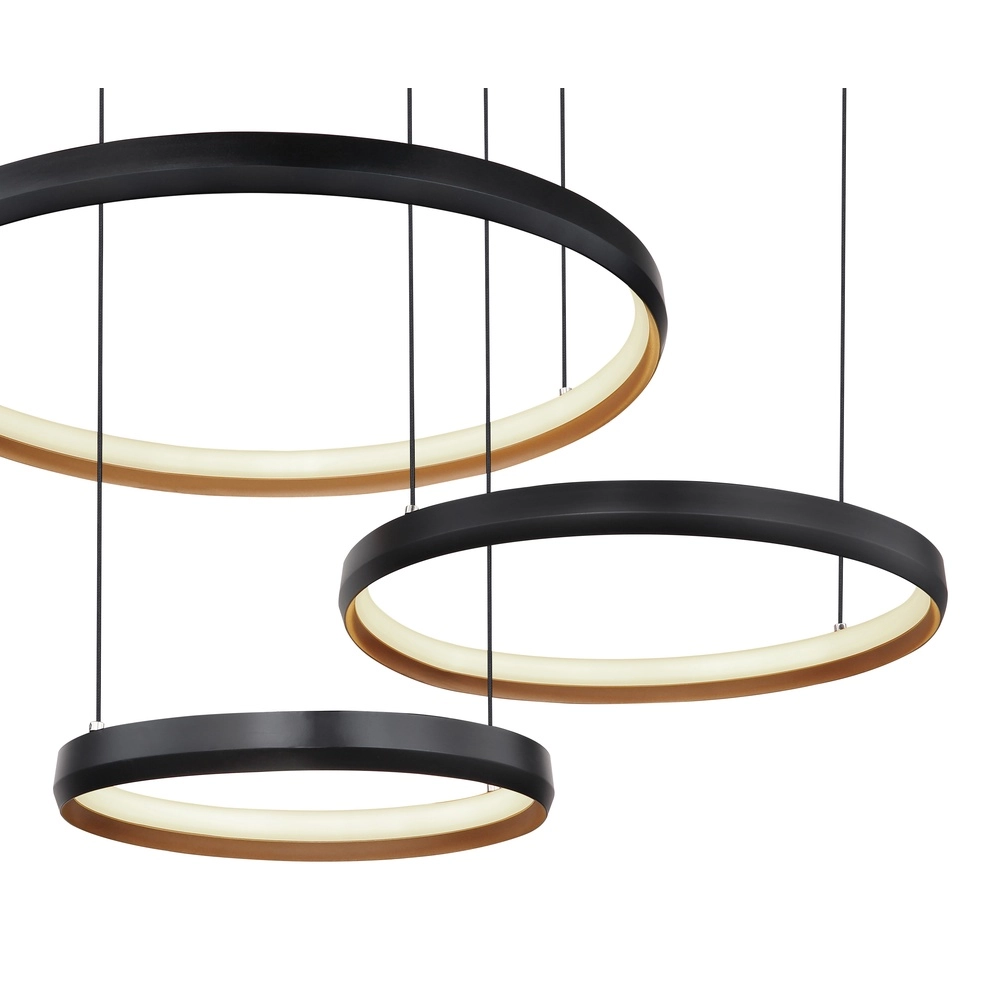 Black pendant lamp Halli Design Globo 9007371434657