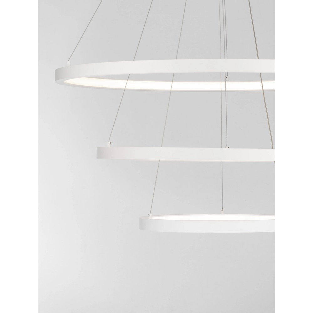 White pendant lamp Empatia Design Triple Lyora 5212017442727