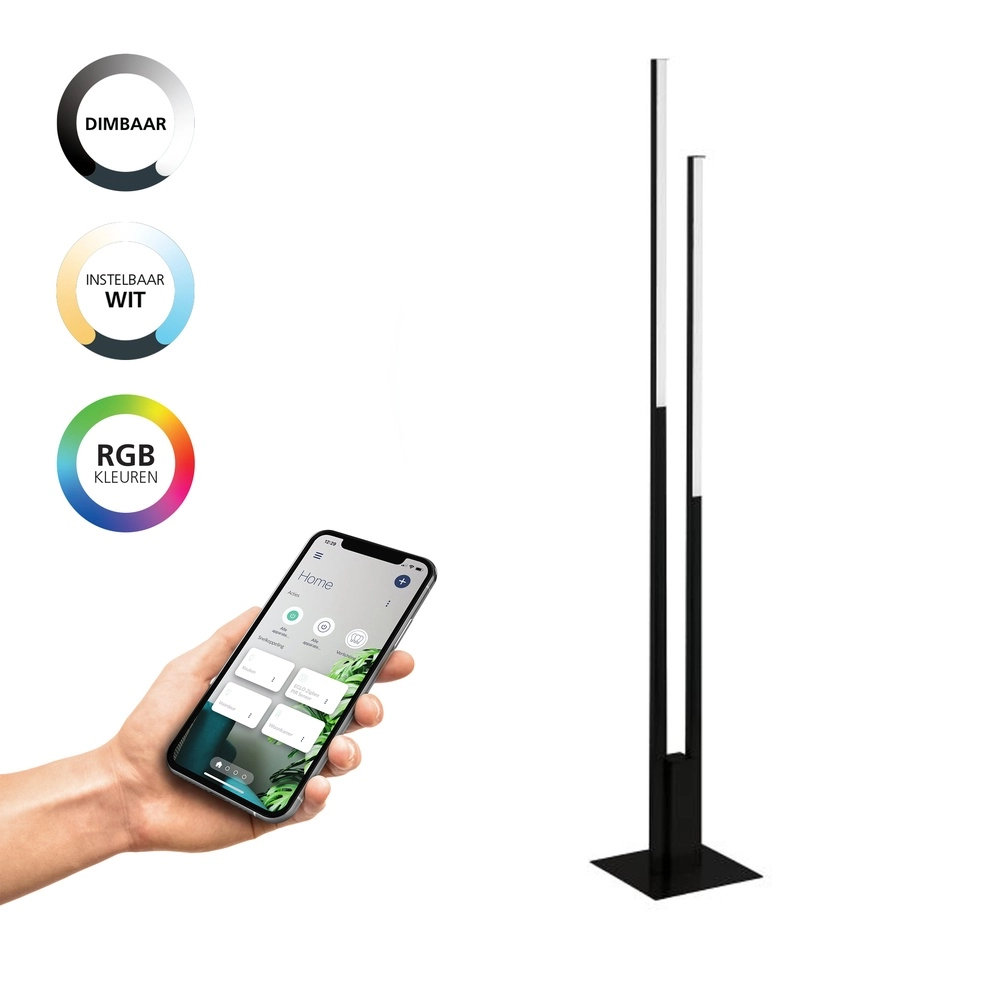 Smart LED floor lamp Fraioli-Z 175cm