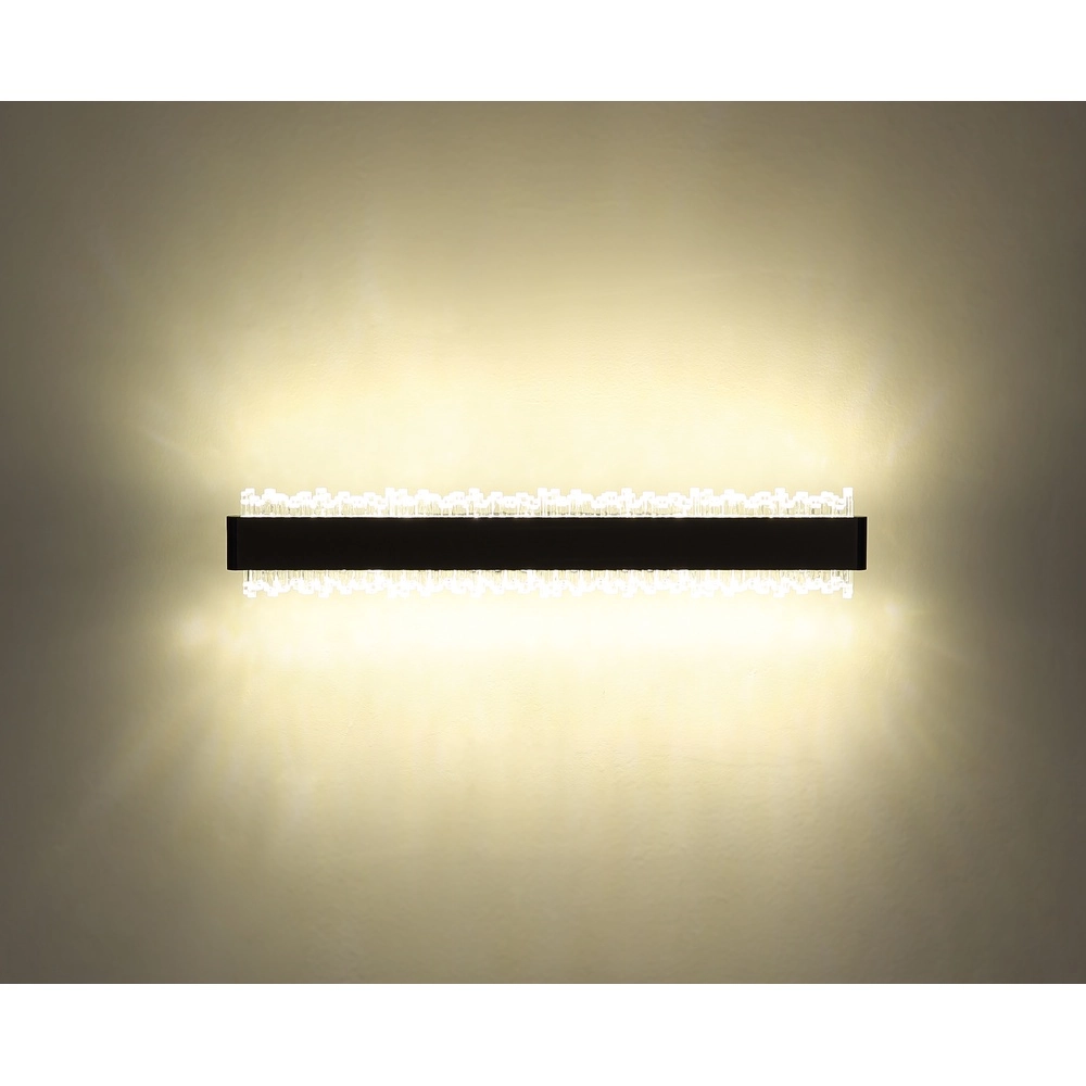 Black wall lamp Stalagmita 48cm Globo 9007371566754