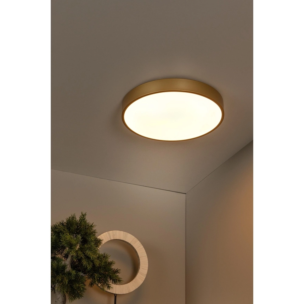 Ceiling light Unar Ø 39.5cm - 2700K - gold Lucide 5411212791887