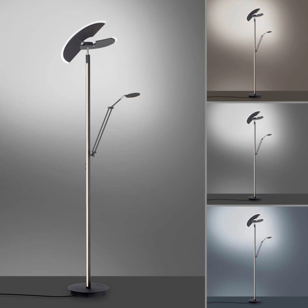 Floor lamp Pure Mutil anthracite Paul Neuhaus 4012248364345