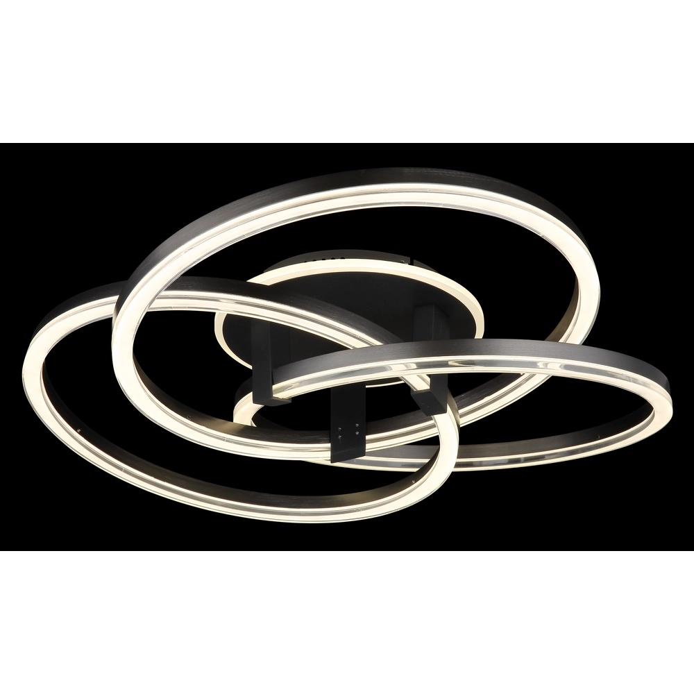 Design ceiling lamp Tris anthracite Globo 9007371510405