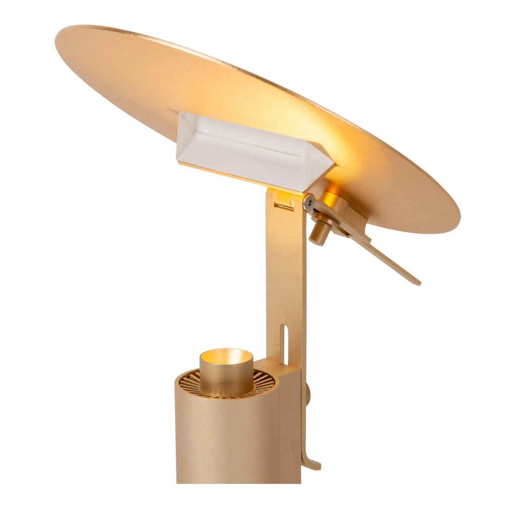 Gold desk lamp Fits LED Premium by Lucide 5411212051622