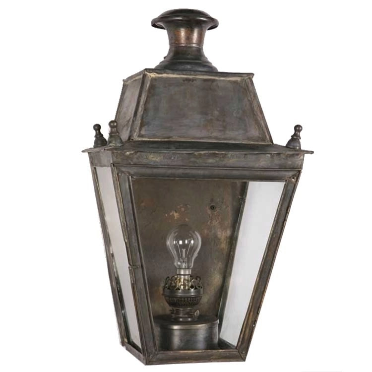 Rustic outdoor lamp Balmoral Flush handmade