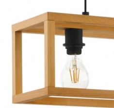 Dining table pendant lamp Blackcrown 1 Eglo 9002759321444