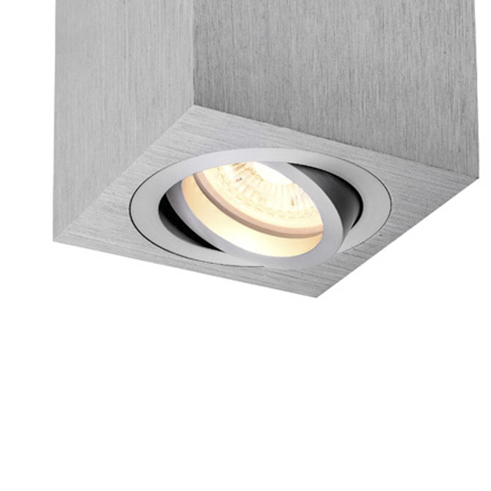 Ceiling light Triledo GU10 8.5cm metallic gray SLV 4024163222259