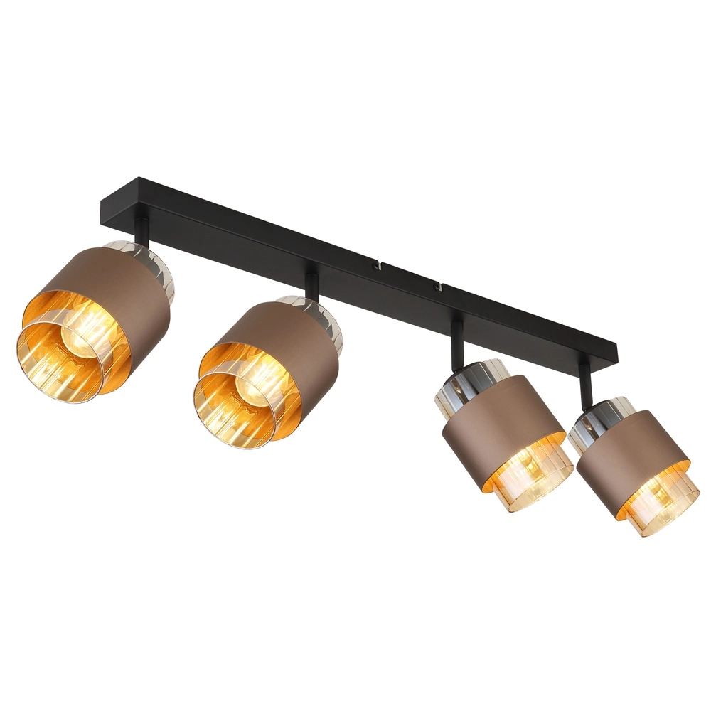 Design ceiling lamp Milley 4-light black