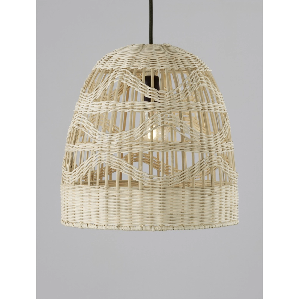 Pendant lamp Marlo rattan Ø 30cm