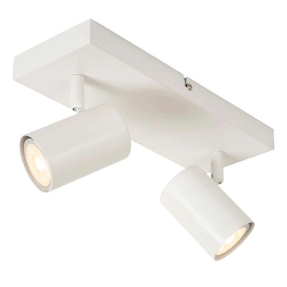 Ceiling lamp Amigo 2-light white Lucide 5411212531155