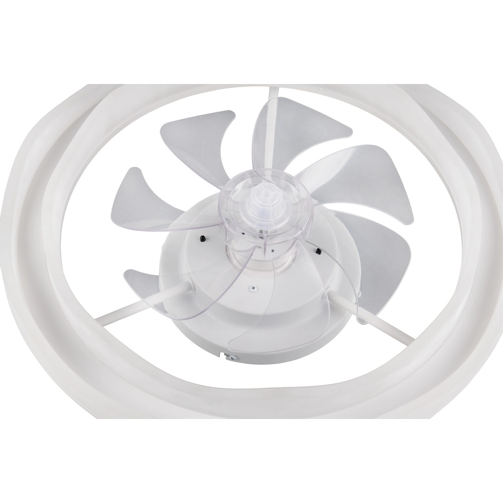 White fan Skaulo design Ø 50cm Trio 4017807698831