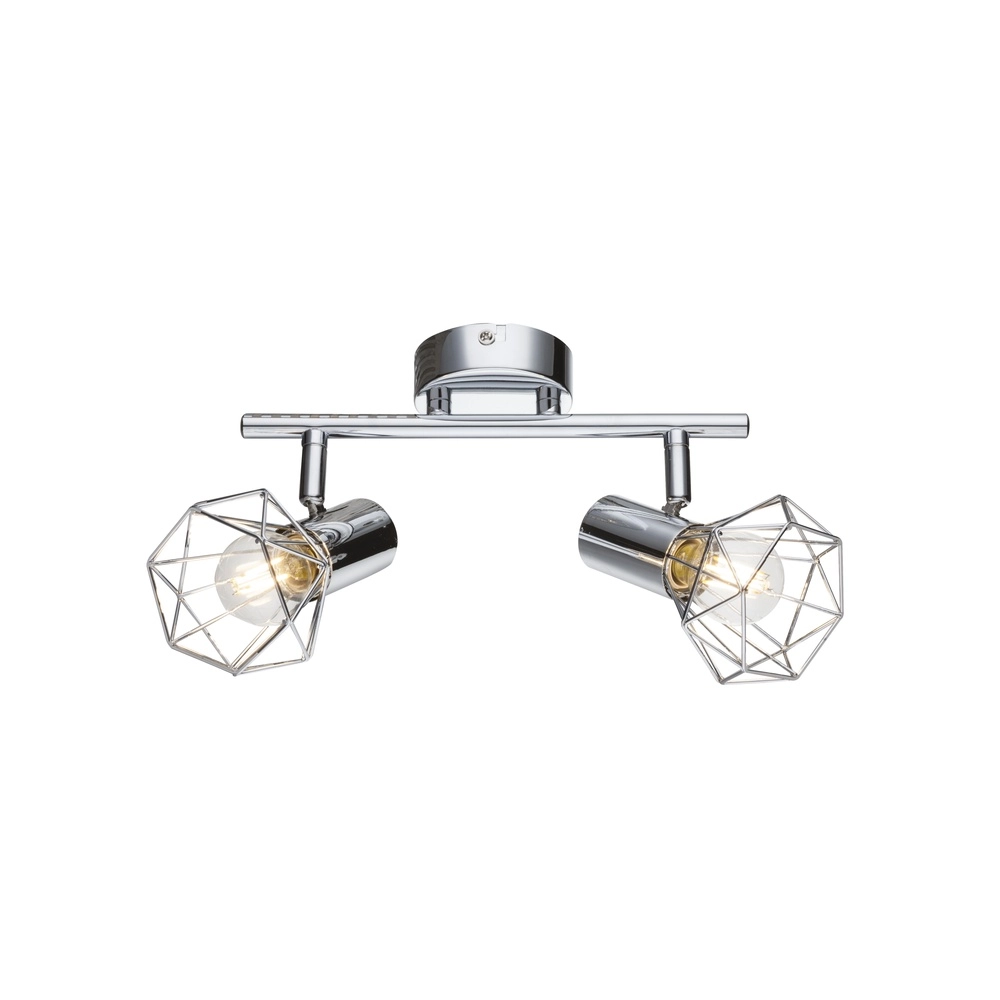 Ceiling lamp Xara I 2-light chrome