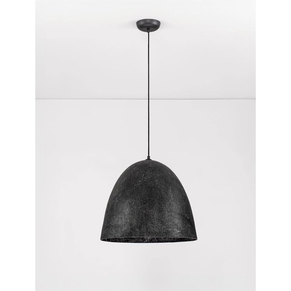 Pendant lamp Solis black Ø 50cm Lyora 5212017477835