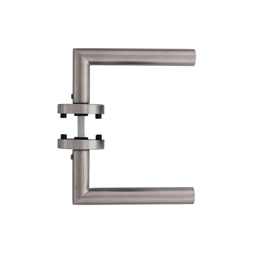 Tight door handle Hoek 90 rosette stainless steel Intersteel 8714186282939