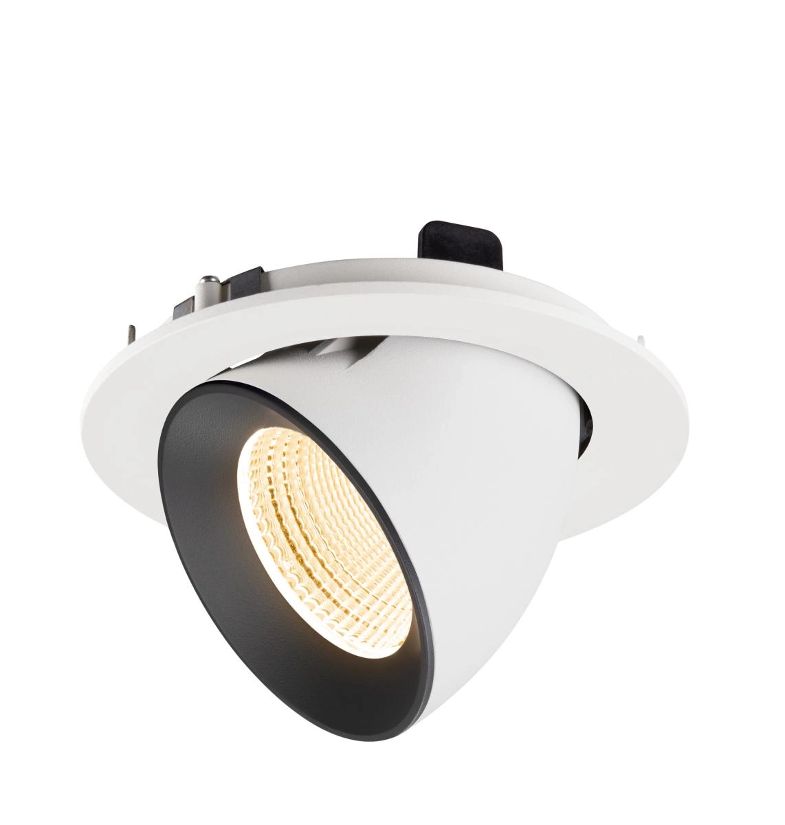 Recessed spotlight Numinos Gimble L white/black 2700K - 55deg SLV 4024163310369