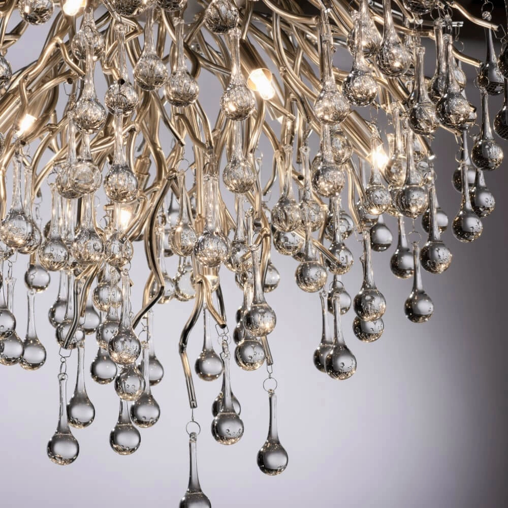 Chandelier Icicle metal 50cm Paul Neuhaus 4012248352090