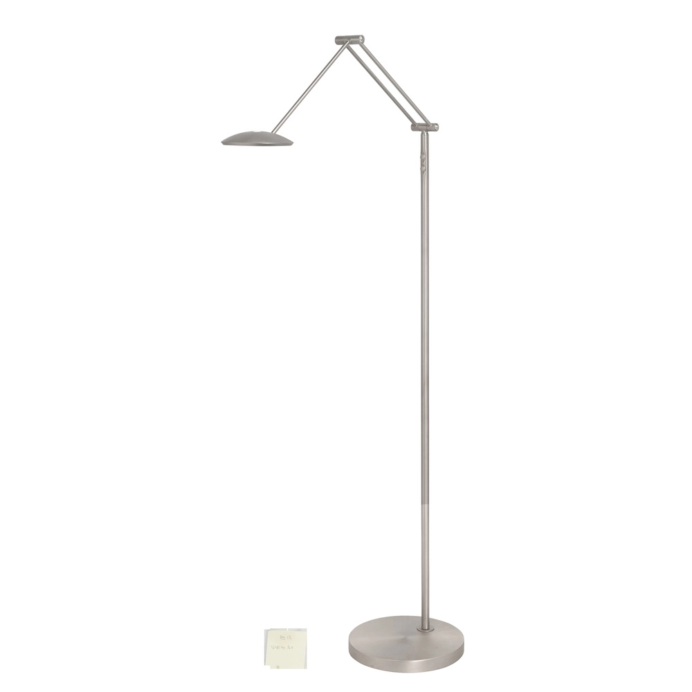 Reading lamp Roma single nickel Ø 23cm