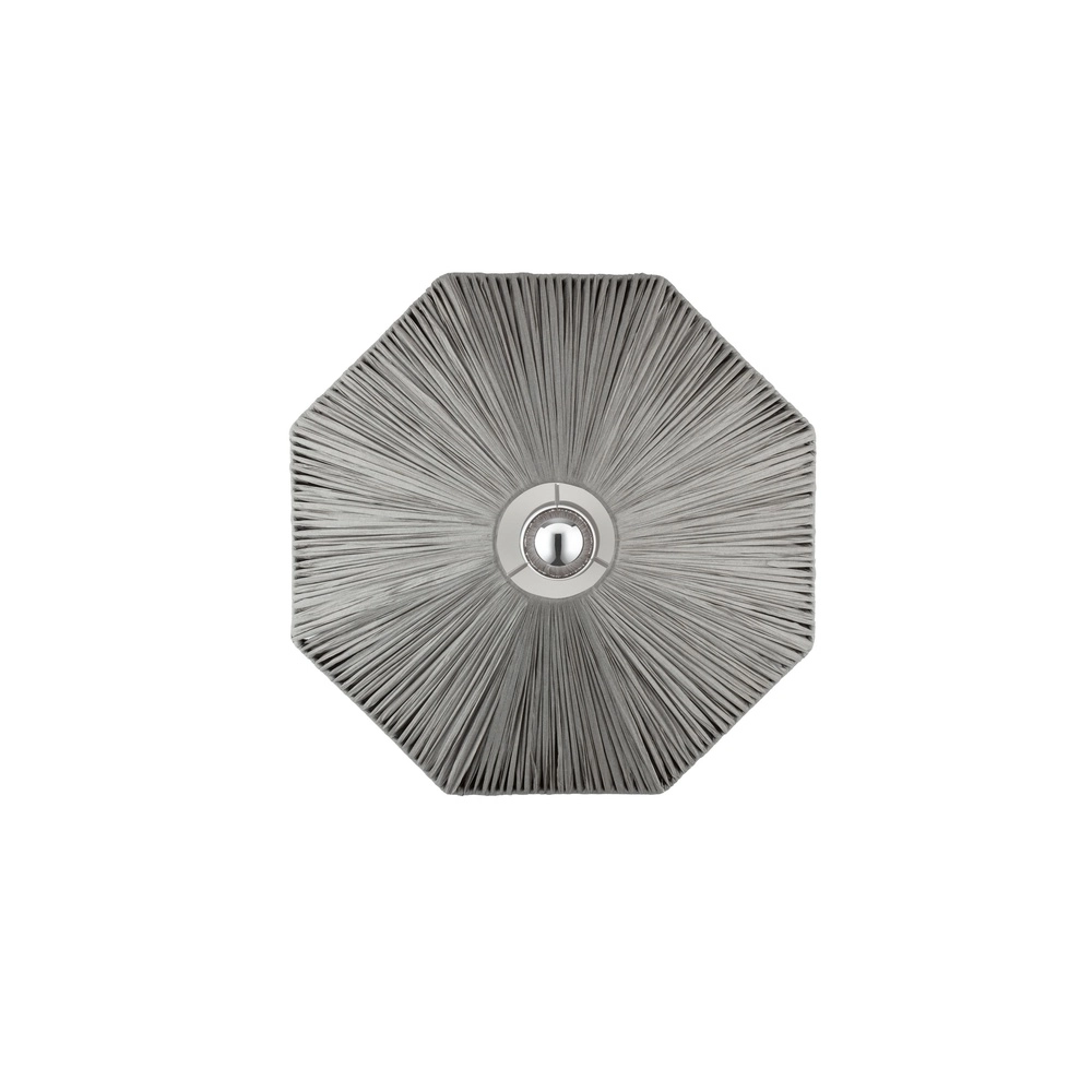 Wall lamp Elvio grey Ø 45cm Lyora 5212017493897