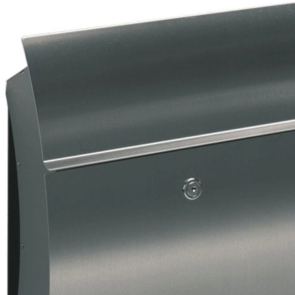 Stainless steel mailbox Letter Design 50cm grey Albert 4007235907704