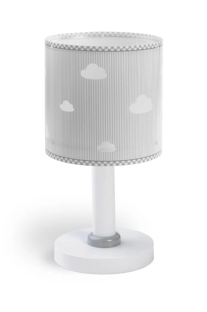 Children's room table lamp Sweet Dreams soft gray