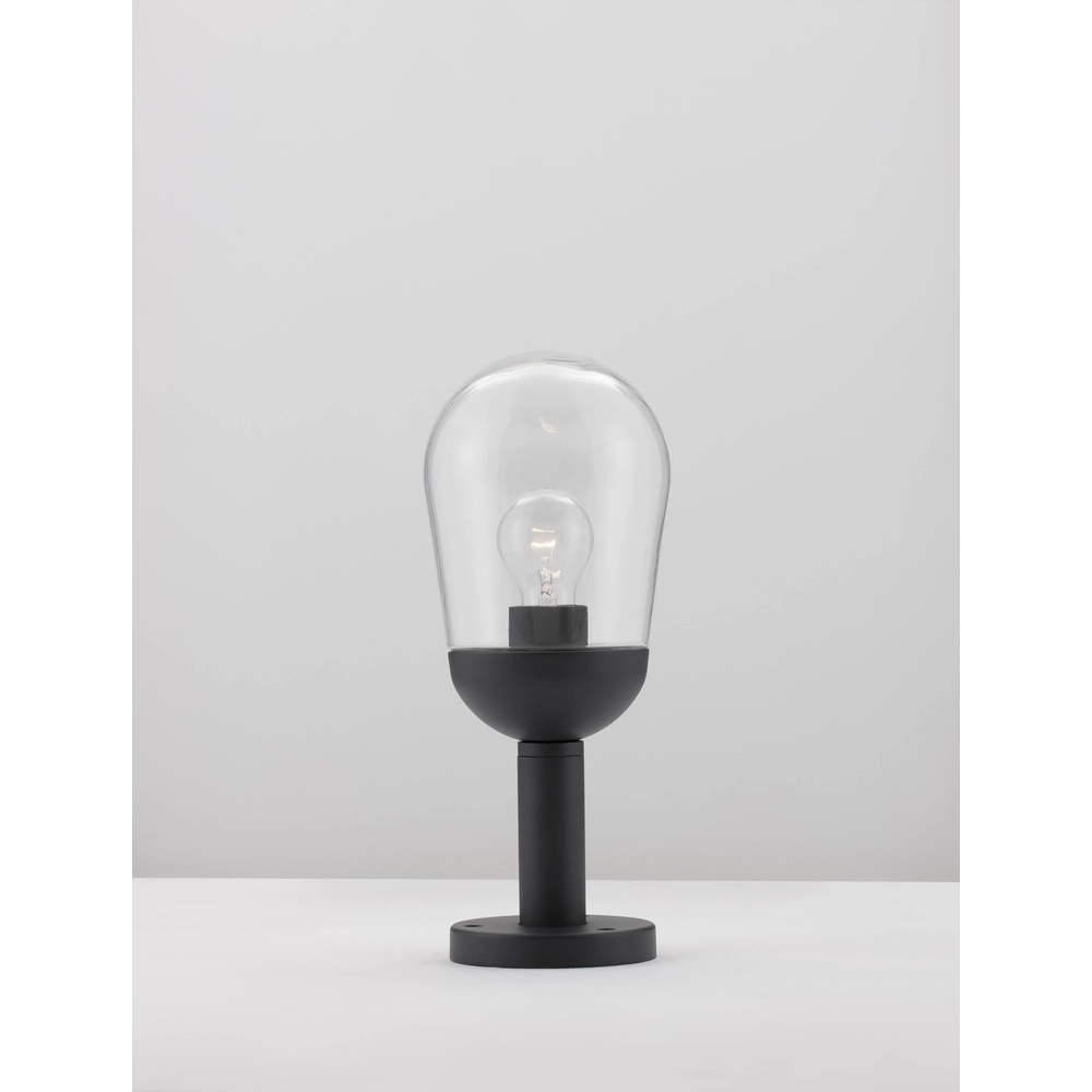 Garden lamp Omika grey 37cm