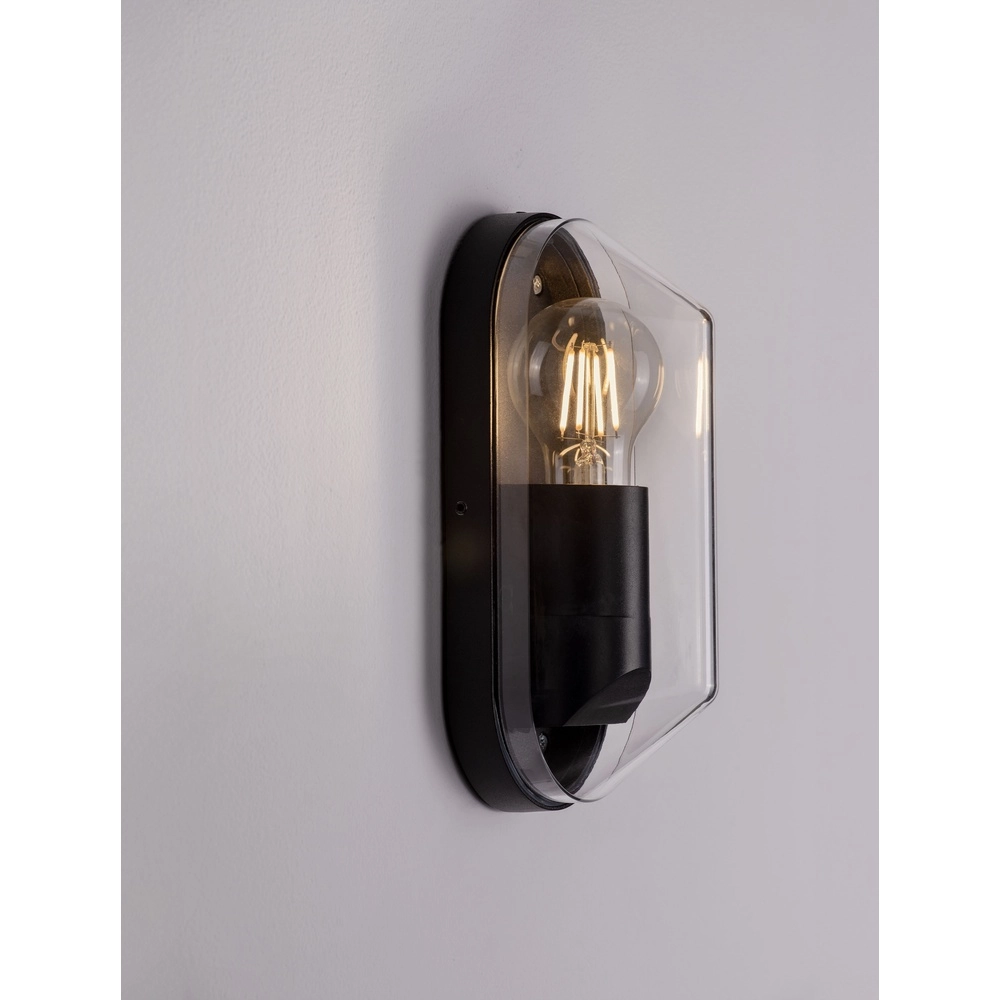 Classic wall lamp Amel anthracite