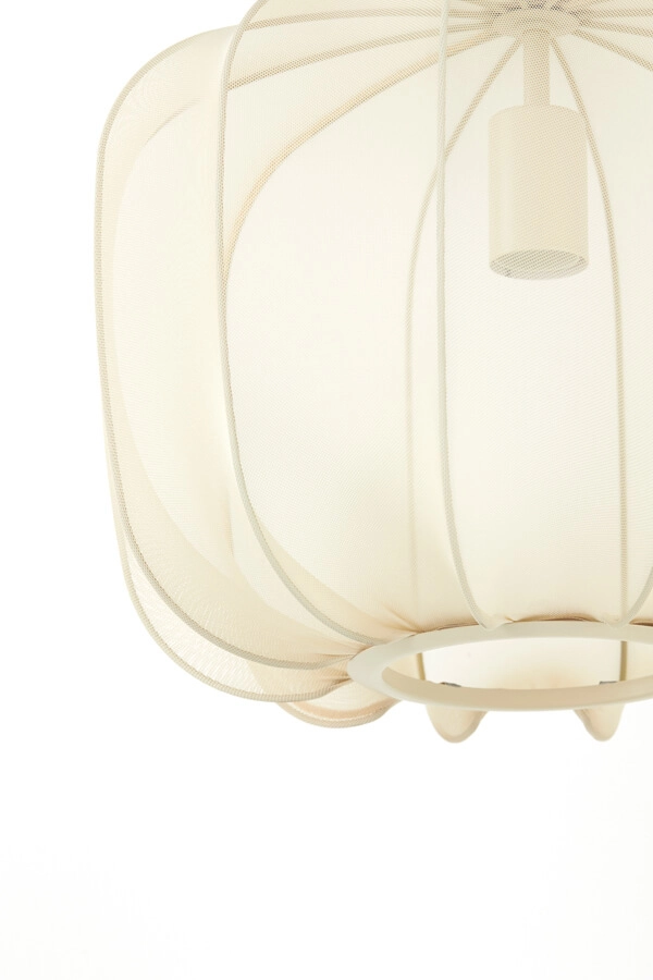 Japandi pendant lamp Plumeria cream Ø 40cm Light & Living 8717807651398
